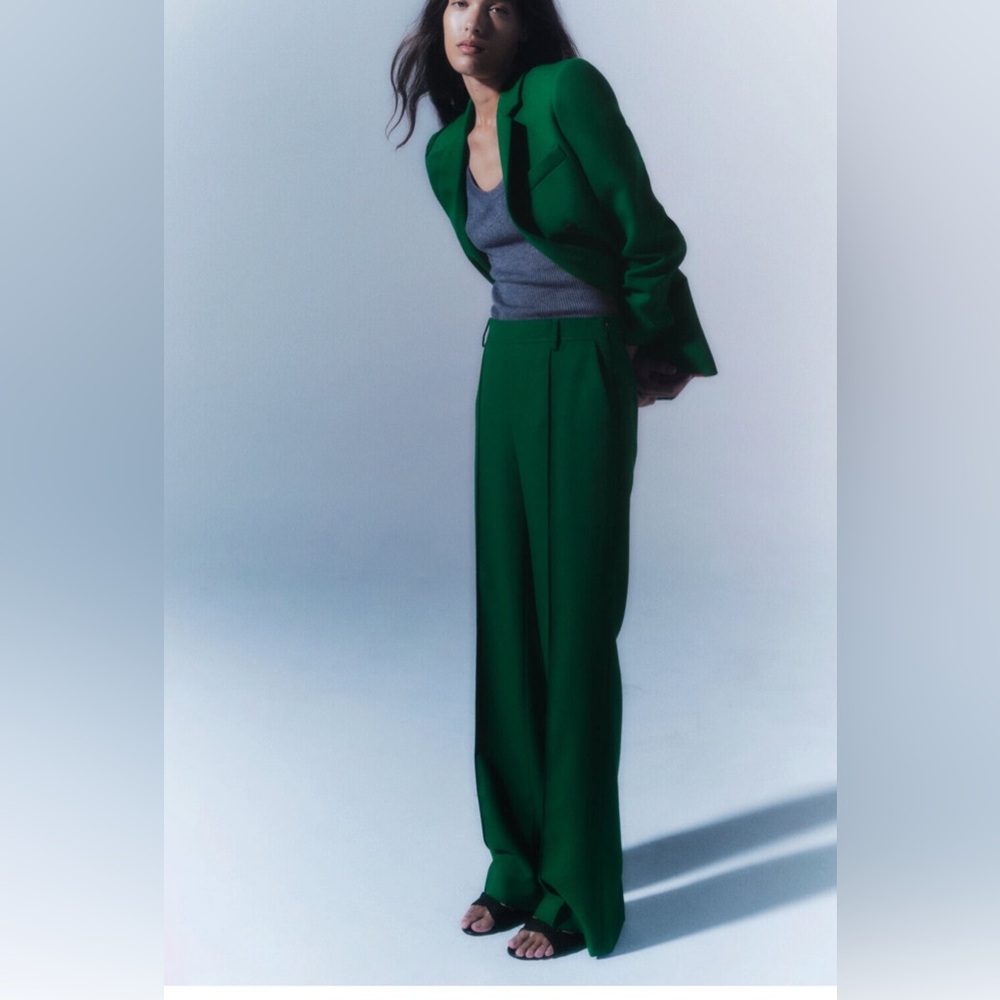 ZARA STRAIGHT DRESS PANTS - P7425